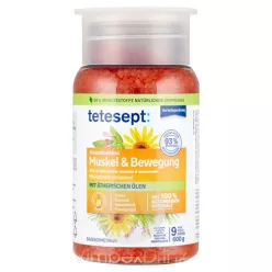 Tetesept Fürdősó 600g Izomregeneráló