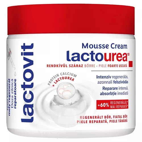 Lactovit mousse cream 400ml Lactourea
