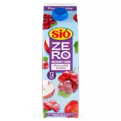 SIO ZERO Piros szőlő-alma 1L