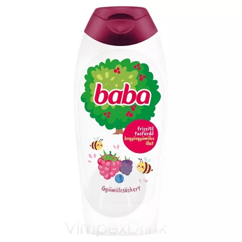 Baba tusfürdő 400ml Bogyósgyümölcs