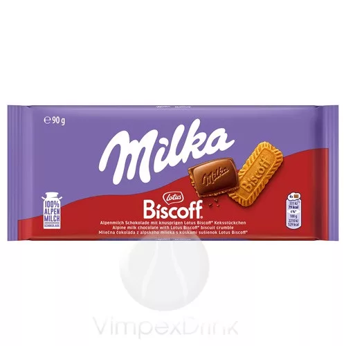 MILKA Biscoff táblás 90g /24/