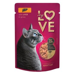 My Love alut.macskáknak Májjal 85g