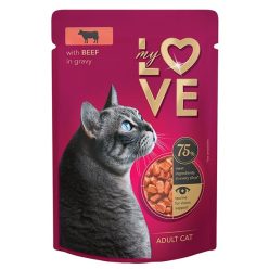 My Love alut.macskáknak Marhával 85g