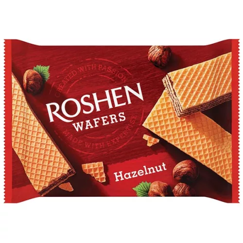 Roshen Wafers Mogyorókrémes ostya 72g