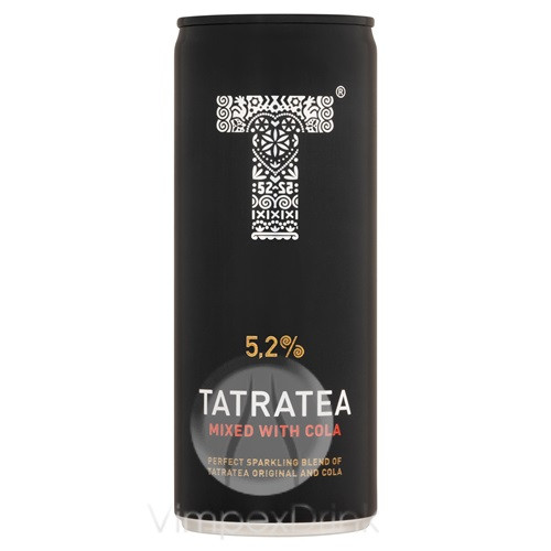 Tatratea eredeti tea & cola 0,25l 5,2%-DRS