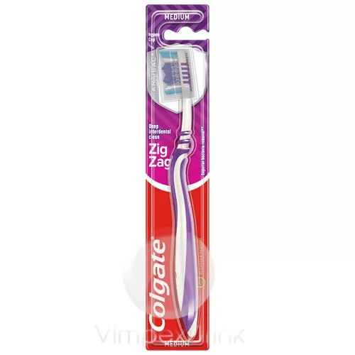 Colgate fogkefe ZigZag Plusz medium