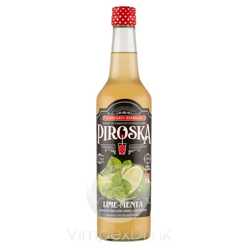 SZIK Piroska lime-menta szörp 0,7l PAL