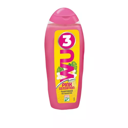 WU3 Tusfürdő. és Sampon Pink 280ml