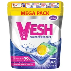 VIOLETA VESH Mosókapszula 42db - fehér