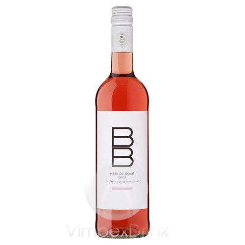 BB Merlot Rosé édes 0,75l-DRS
