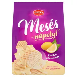 Detki Mesés Nápolyi citromos 180g /12/