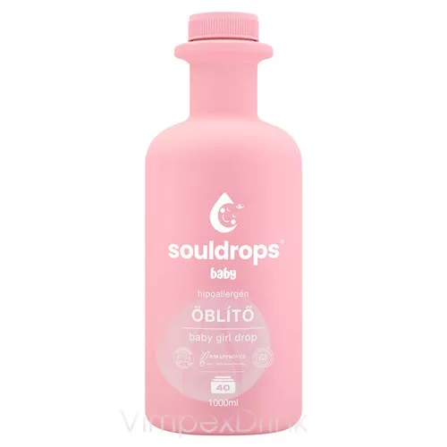 Souldrops Baby Öblítő GIRL 1L 40mosás UJ
