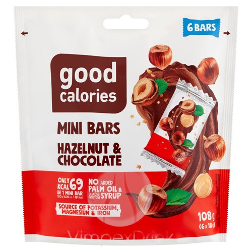 Good Calories MINI Hazelnut&Choco 108g