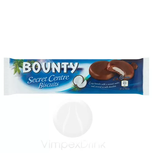 Bounty keksz krémes tölt.csokibev.132g