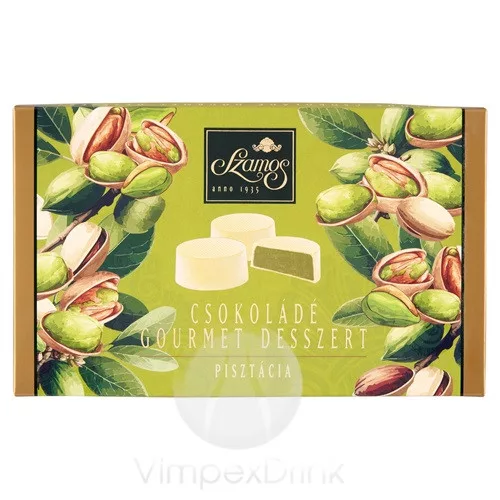 Szamos Gourmet Pisztácia fehércsok.132g