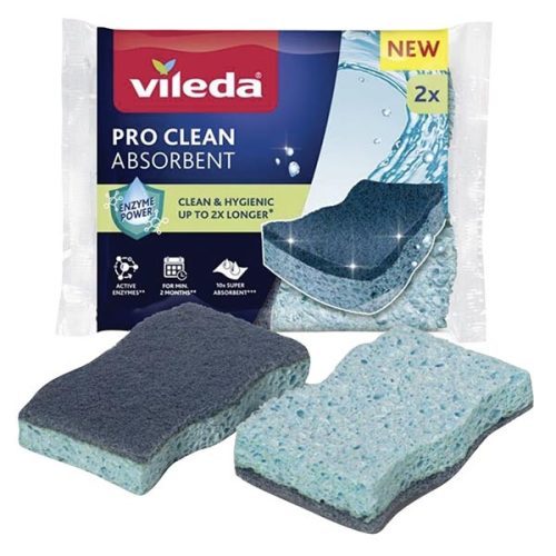 Vileda Pro Clean viszkóz szivacs 2db