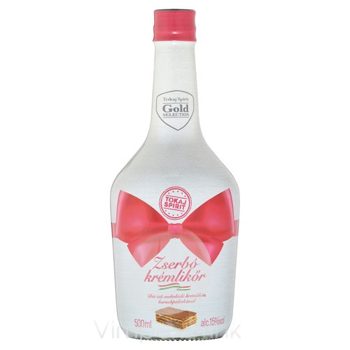 Tokaj Spirit  Zserbó krémlikőr 0,5l 15%