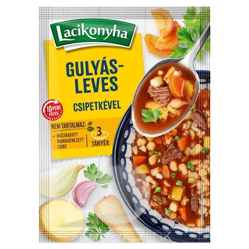 Lacikonyha Gulyásleves csipetkével 3T 71g