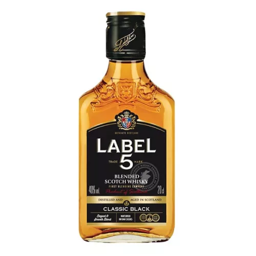 Label 5 Classic Blended Whis.0,2l 40%-DRS