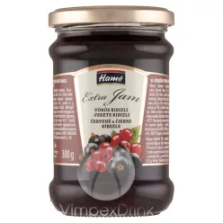 Hamé extradzsem vörös-fekete ribizli 300g