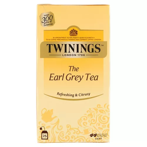 Twinings Earl Grey filteres tea 25*2g