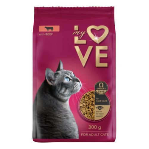 My Love száraz macskaeled.marha 300g