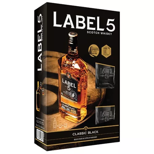 Label 5 Classic Ble.Wh.0,7l 40%+2poh.DRS