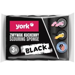 York súroló, körömvédős Black 3db