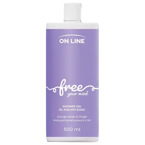 On line tusfürdő gél FREE your mind 500ml