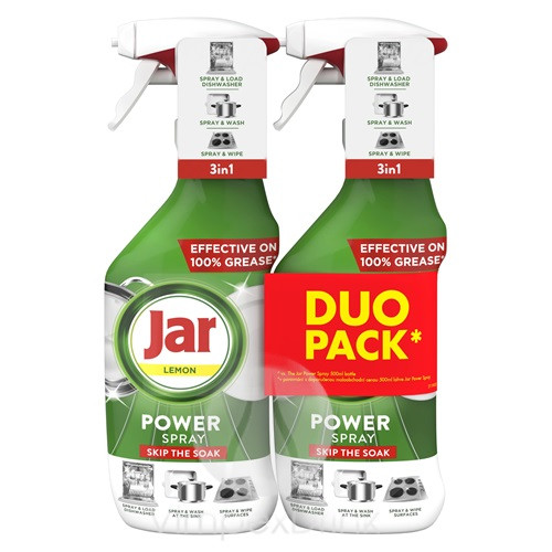 Jar Power Spray Duo 2x500ml Lemon