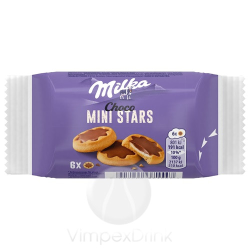 MILKA Choco Mini Stars keksz 37,5g /24/