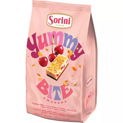 Sorini Yummy Bite meggyes tejes 200g