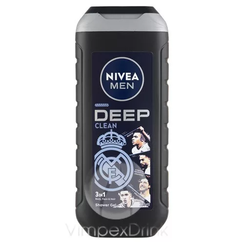 Nivea Men tusfürdő 250ml Real Madrid L