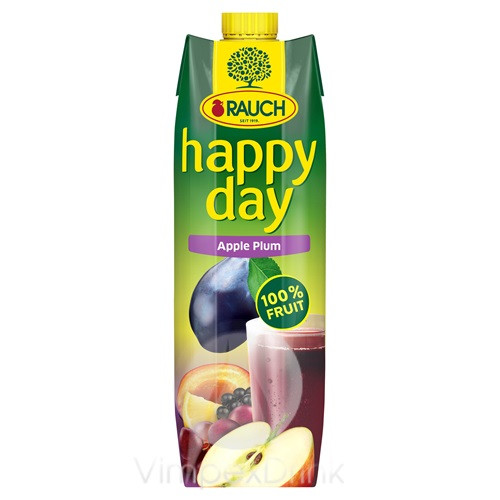 Happy Day Alma - Szilva 100% 1l