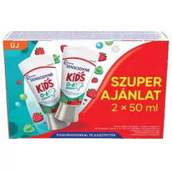 Sensodyne fogkrém 2x50ml ProN. Kids 0-6