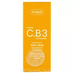 Ziaja arckrém 50ml B3, Niacinamid éj.