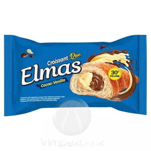 ELMAS Croissant Kakaós-Vaníliás 60g