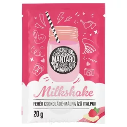 Mantaro Milkshake Fehér csoki-málna 20g