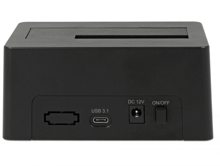 DeLock USB Type-C 3.1 Docking Station for 1x SATA HDD/SSD