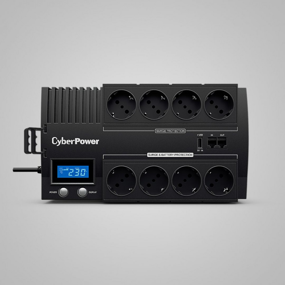 CyberPower BR700ELCD 8 Din Schuko 420W LCD 700VA UPS