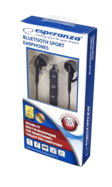 Esperanza Sport Earphone Bluetooth Black
