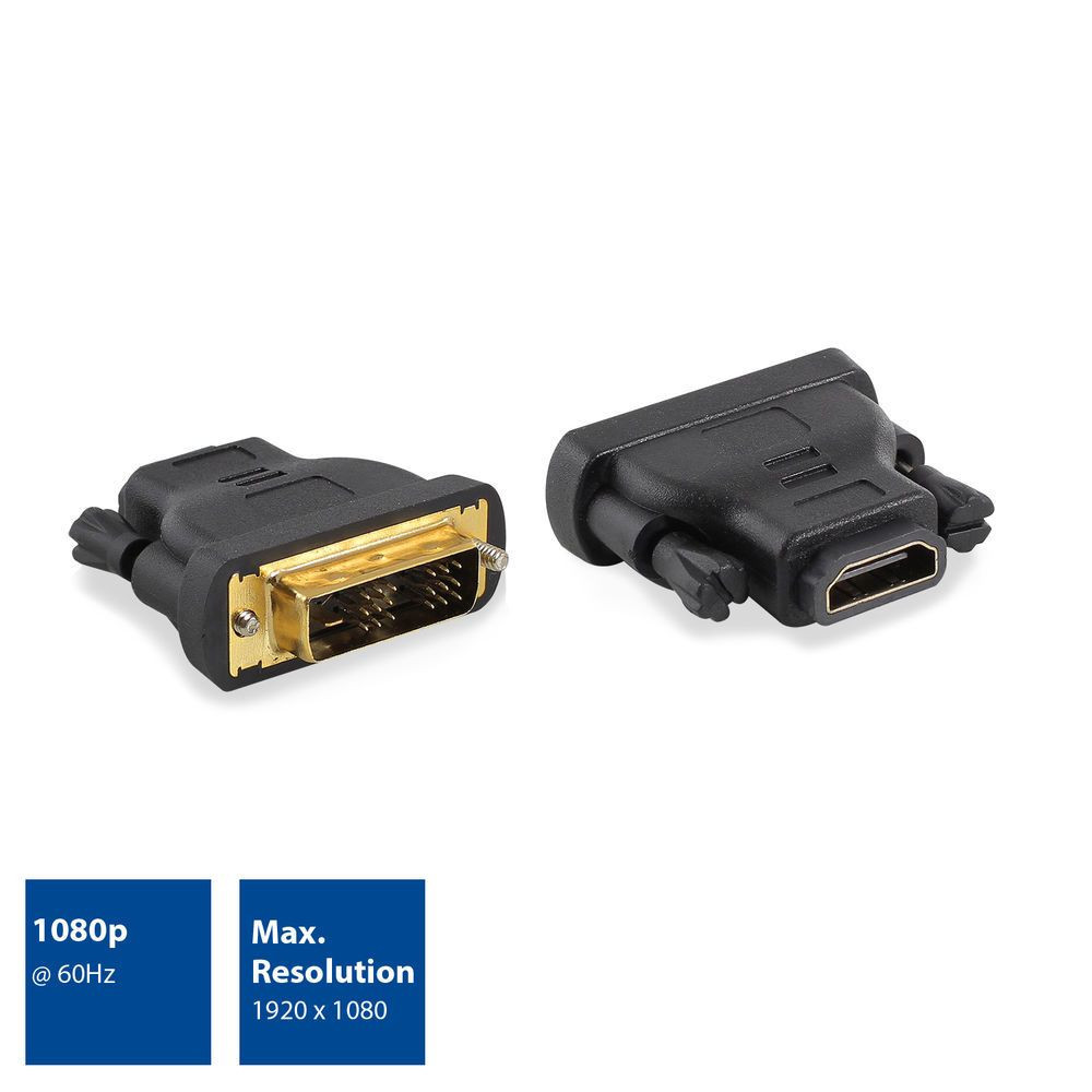 ACT AC7565 DVI-D (Single Link) (18+1) male - HDMI A female adapter