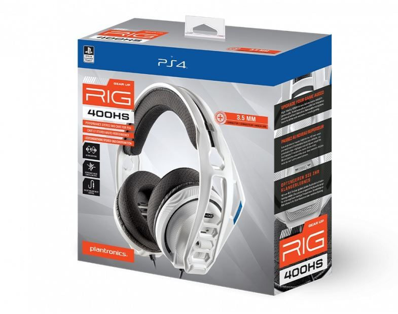 Nacon RIG 400HSW Gaming Headset for PS4 White