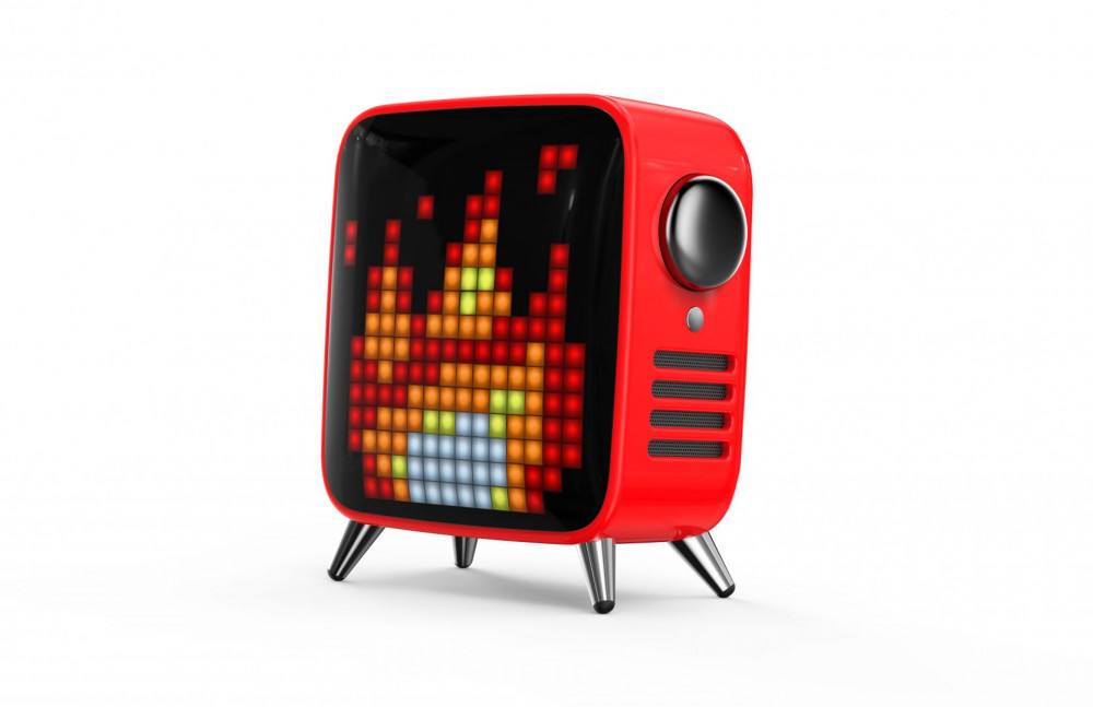 Divoom Tivoo-Max Bluetooth Speaker Red