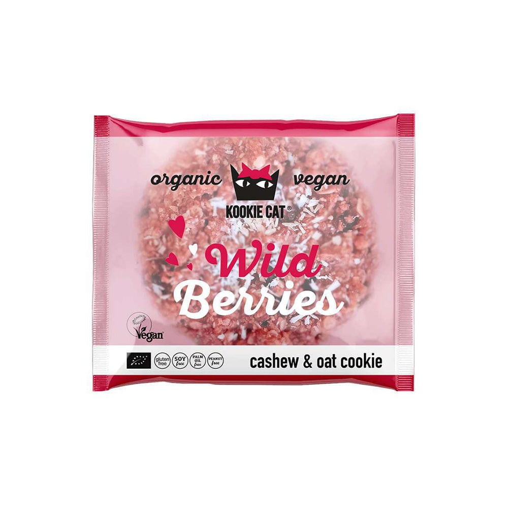 Kookie Cat Erdei gyümölcsös zabkeksz - bio - 50g