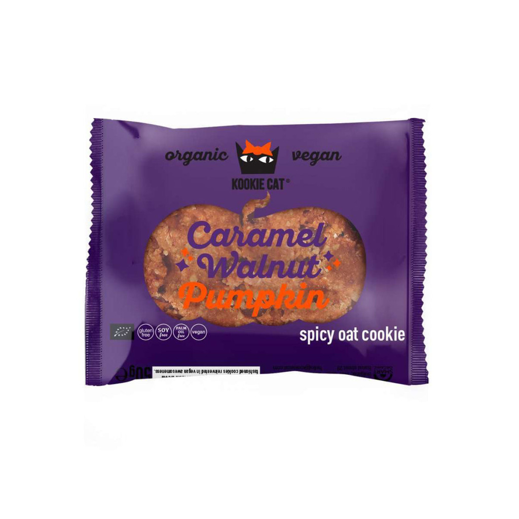 Kookie Cat Sütőtök-karamellizált dió - 50g
