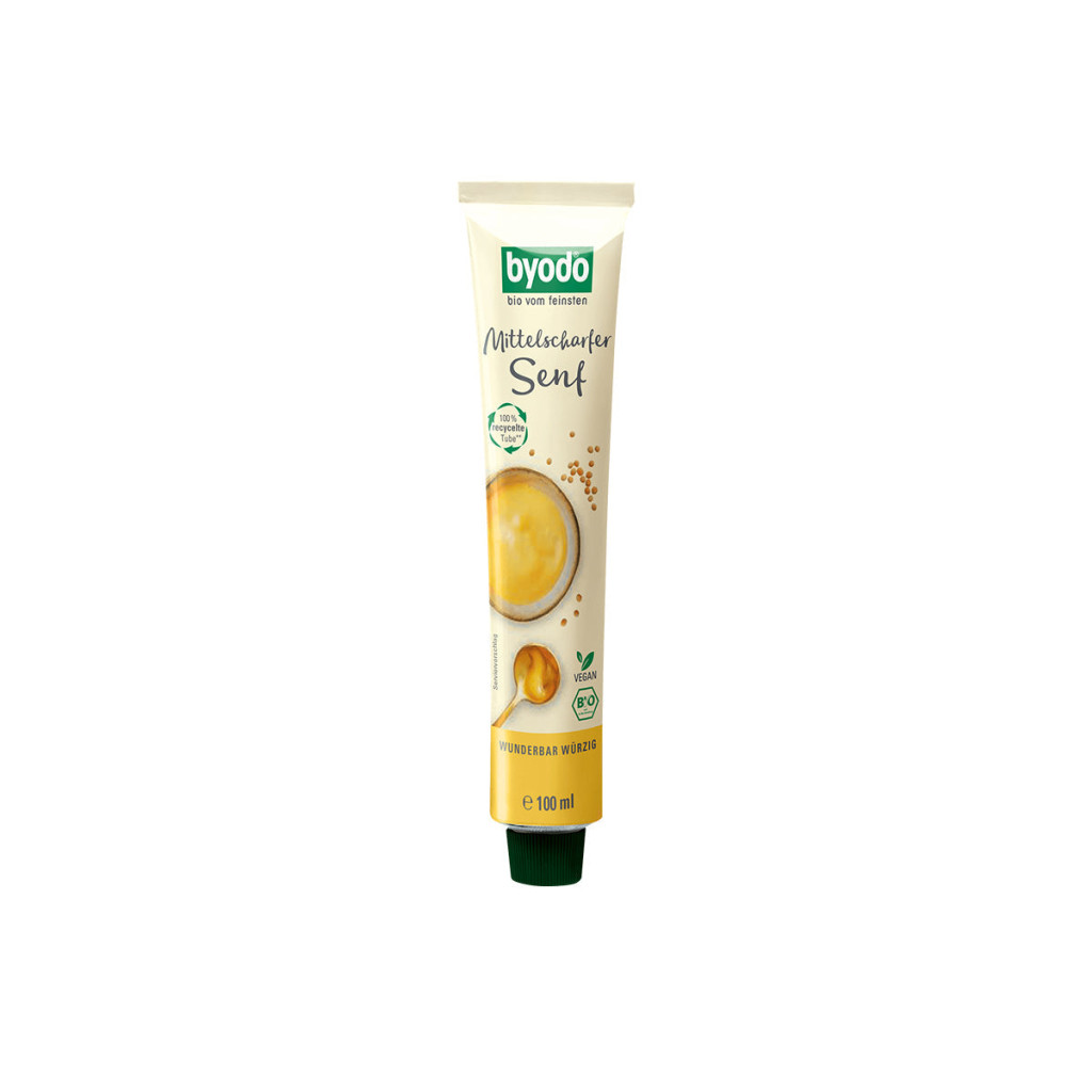 Byodo Enyhén csípős mustár - bio - 100ml