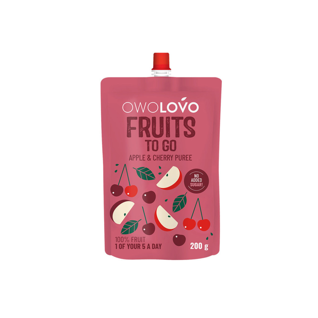 Owolovo Alma-cseresznye gyümölcspüré - 200g