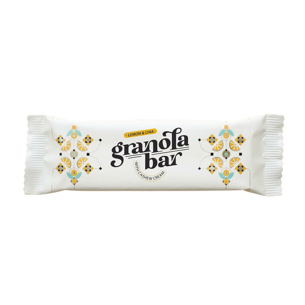 Viblance Citrom & Chia Granola Szelet 55g