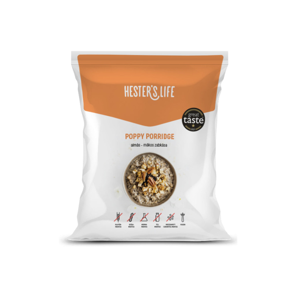 Hester s Life Almás-mákos zabkása - 50g